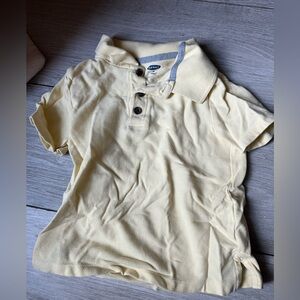 Multiple Old Navy Polos- white & yellow and grey tshirt